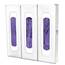Glove Box Dispenser Extra Long Triple with Dividers PETG Plastic GL036-0111 - Clear GL036-0111