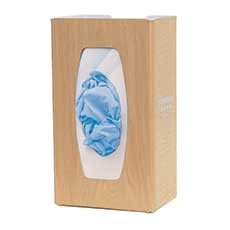 Glove Box Dispenser Single Fauxwood ABS Plastic GL010-0223 - Maple GL010-0223