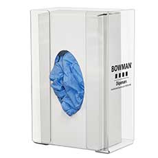 Glove Box Dispenser Single Large PETG Plastic GP-020 - Clear GP-020