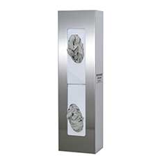 Glove Box Dispenser Double Space Saver Stainless steel GS-108 GS-108
