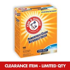 Arm &amp; Hammer® [84162] Clean Burst® Laundry Detergent - (2) 120 Load Boxes
