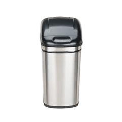 Nine Stars [DZT-30-1] Motion Sensor Activated Stainless Steel Trash Can - Rectangle - 7.9 Gallon
