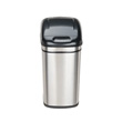 Nine Stars [DZT-30-1] Motion Sensor Activated Stainless Steel Trash Can - Rectangle - 7.9 Gallon - CLEARANCE CL-NST-DZT301