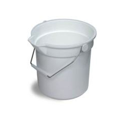 10qt. White Bucket CONT-8110W