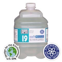 APM [1614] #19 safeGUARD Dry Foam Mist Shampoo Concentrate - (6) 2 Liter Bottles