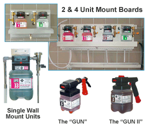APM Chemical Delivery System Dispensers & Wall Mount Units