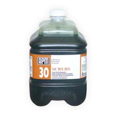 APM [1669] #30 SCRUBS Deep Scrub Floor Cleaner Concentrate - (6) 2 Liter Bottles