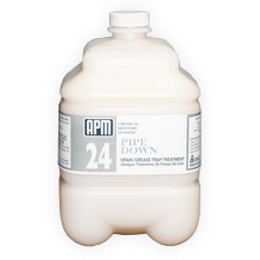 APM [1654] #24 Pipe Down Drain &amp; Grease Trap Treatment Concentrate - (2) 2 Liter Bottles