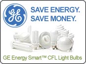 GE Energy Smart™ Compact Fluorescent (CFL) Bulbs