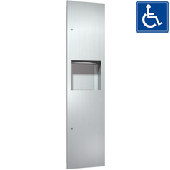 American Specialties [6467] Paper Towel Dispenser and Waste Receptacle ASI-6467