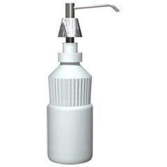American Specialties [0332-C] Lavatory Counter Mounted Basin All Purpose Soap Dispenser - 4" Spout - 20 oz. Capacity