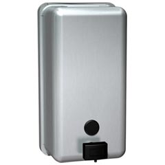 American Specialties [0347] Surface Mounted Vertical Liquid Soap Dispenser - 40 oz. Capacity