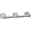 American Specialties [7305-2S] Stainless Steel Surface Mounted Dual Roll Toilet Tissue Dispenser - Satin Finish - 5 1/4" Roll Diameter ASI-7305-2S