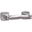 American Specialties [7305-B] Stainless Steel Surface Mounted Single Roll Toilet Tissue Dispenser - Bright Finish - 5 1/4" Roll Diameter ASI-7305-B