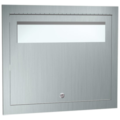 American Specialties [0477] Stainless Steel Recessed Mounted Toilet Seat Cover Dispenser