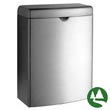 Bobrick [270] Contura® Series Stainless Steel Surface-Mounted Sanitary Napkin Disposal Receptacle