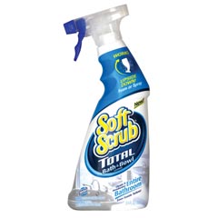 Dial® [00865] Soft Scrub® Advanced Formula Lemon Liquid Cleanser - (9) 26 oz. Bottles