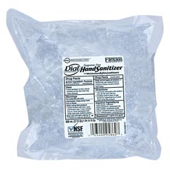 Dial® [95862] FLEX 800™ Series Liquid Soap Dispenser Refill - Antibacterial Instant Hand Sanitizer w/ Moisturizers - (12) 800-ml Bags