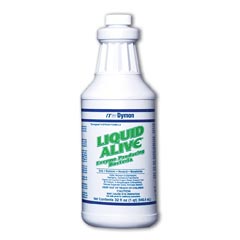 ITW Dymon [2332] LIQUID ALIVE® Enzyme Producing Bacteria - (12) 32 oz. Bottles