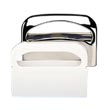Krystal [KD100] Wall Mount Toilet Seat Cover Dispenser - Plastic - White BWKKD100