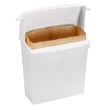 Rubbermaid [6140] Plastic Surface Wall Mount Sanitary Napkin Receptacle w/ Rigid Liner