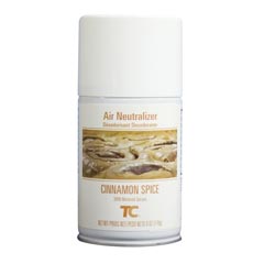 Technical Concepts [400696] AutoFresh® Aerosol Air Neutralizer Refill - 12 Pack - Cinnamon Spice