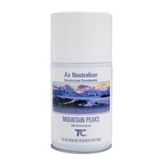Technical Concepts [400985] AutoFresh® Aerosol Air Neutralizer Refill - 12 Pack - Mountain Peaks