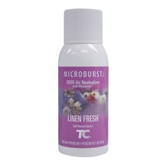 Technical Concepts [401255] Microburst® 3000 Aerosol Air Neutralizer Refills - 12 Pack - Linen Fresh