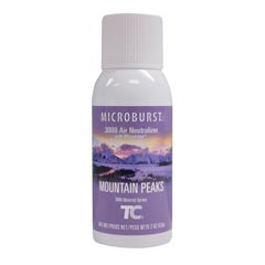 Technical Concepts [401257] Microburst® 3000 Aerosol Air Neutralizer Refills - 12 Pack - Mountain Peaks