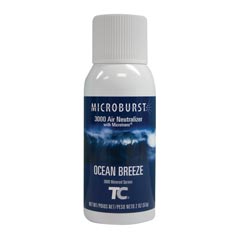 Technical Concepts [401258] Microburst® 3000 Aerosol Air Neutralizer Refills - 12 Pack - Ocean Breeze