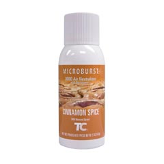 Technical Concepts [401689] Microburst® 3000 Aerosol Air Neutralizer Refills - 12 Pack - Cinnamon Spice