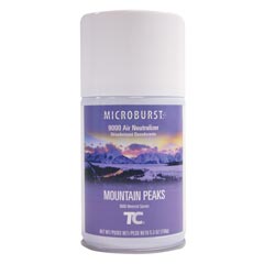 Technical Concepts [401246] Microburst® 9000 Aerosol Air Neutralizer Refills - 4 Pack - Mountain Peaks