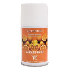 Technical Concepts [402093] Microburst® 9000 Aerosol Air Neutralizer Refills - 12 Pack - Mandarin Orange