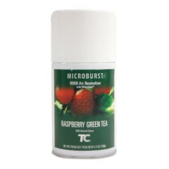 Technical Concepts [750365] Microburst® 9000 Aerosol Air Neutralizer Refills - 4 Pack - Raspberry Green Tea
