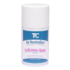 Technical Concepts AutoFresh® Aerosol Air Neutralizer Refill - 12 Pack - Delicious Apple