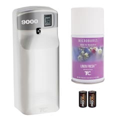Technical Concepts [500356] Microburst® 9000 Aerosol Odor Control Dispensing System - Try &amp; Buy Kit