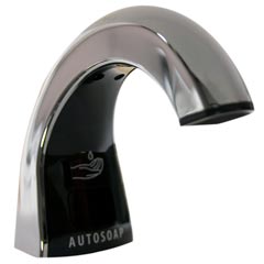 Technical Concepts OneShot® Touch-Free Liquid Soap Dispenser - Chrome &amp; Black