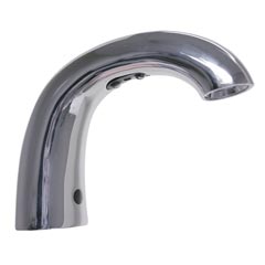 Technical Concepts OneShot® Touch-Free Liquid Soap Dispenser - Low Profile - Metal/Chrome Finish