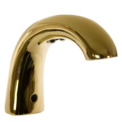 Technical Concepts OneShot® Touch-Free Liquid Soap Dispenser - Low Profile - Metal/Brass Finish