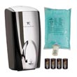 Technical Concepts/Rubbermaid [751058] AutoFoam™ Touch-Free Enriched Foam Soap Dispenser Starter Kit - Black w/ Chrome Insert TC-751058