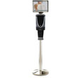 deb SBS Black TouchFREE II Dispenser - Complete Sanitizing Station SBS-TF2BLK-SS