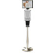 deb SBS White TouchFREE II Dispenser - Complete Sanitizing Station