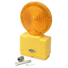 Cortina Safety Barricade Light - Amber 0310WAYDCCSP