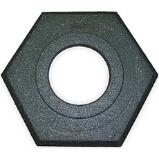 Cortina Safety Recycled Rubber Base - Black 0375216CSP