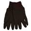 (12) MCR Safety Cotton Jersey Gloves Deluxe Heavyweight Cotton/Poly Large - Brown 7100CMG