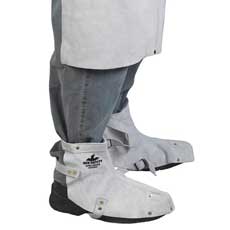 MCR Safety Leather Welding Shoe Protectors Universal - Gray 38505MWMG