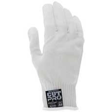 MCR Safety Steelcore II Cut Resistant Work Glove Large - White 9356LMG