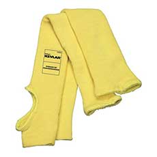 MCR Safety Kevlar Sleeve Economy Weight with Thumb Slot - Yellow 9378TEMG