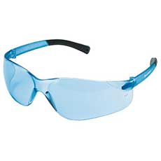 MCR Safety BearKat Eyewear Frame and Lens - Light Blue BK113C