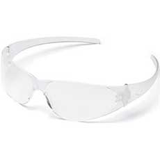 MCR Safety CK1 Series Eyewear Uncoated Frame and Lens - Clear CK100C